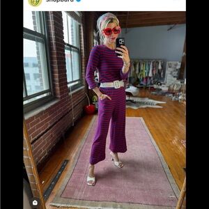 Striped Women's Jumpsuit